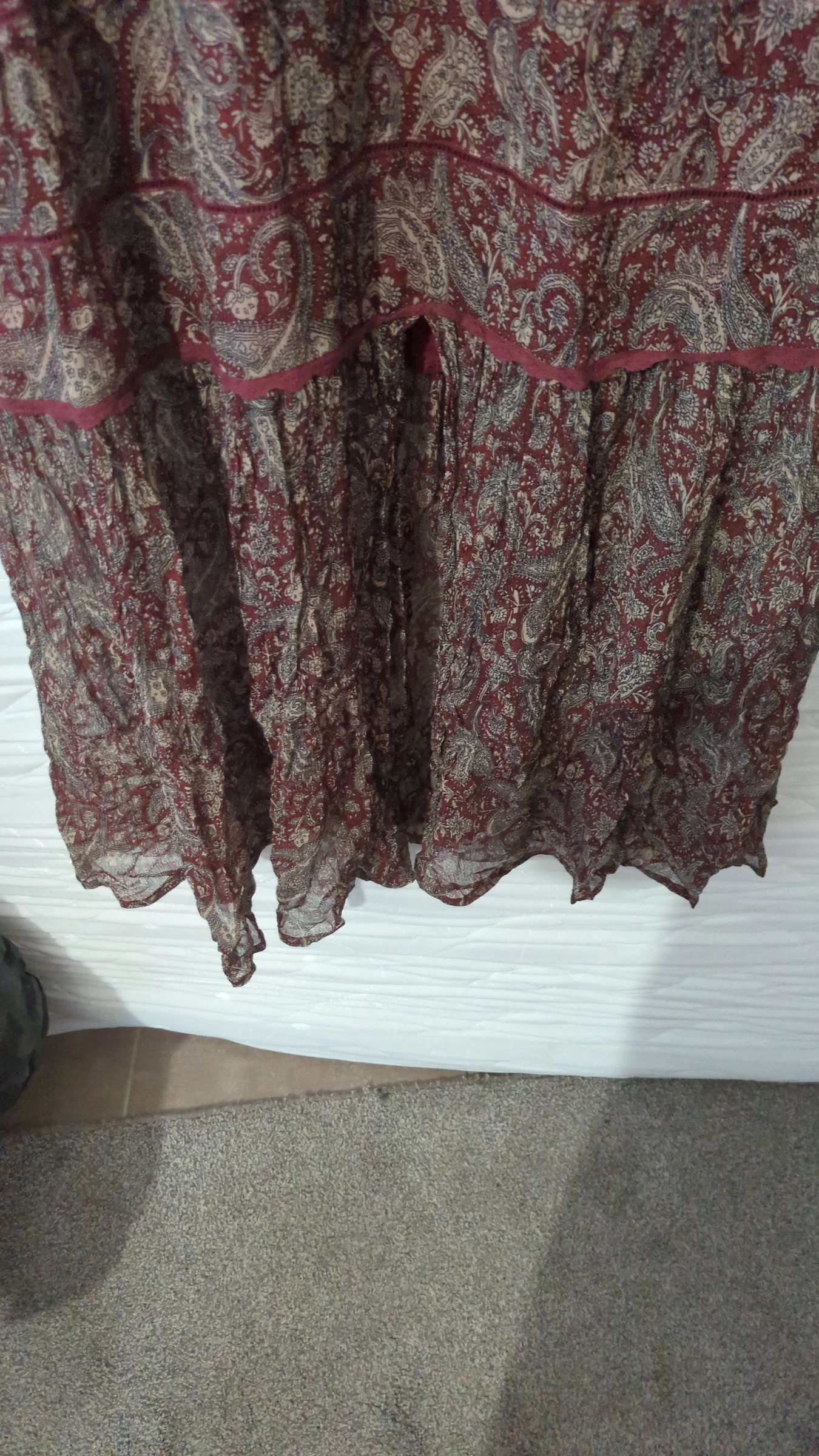Vestido longo muito leve Bérénice tamanho 36 – photo 4